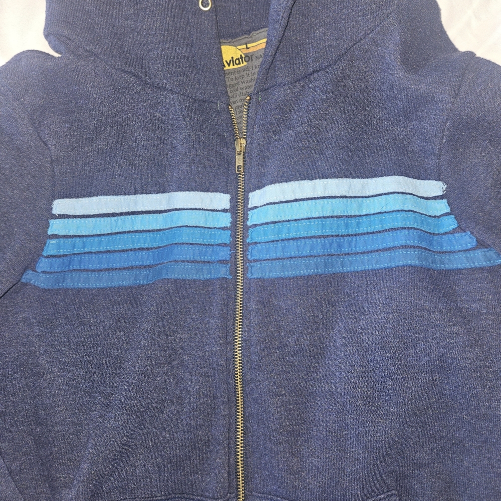 Aviator Nation 5 Stripe Hoodie - Picture 8 of 11